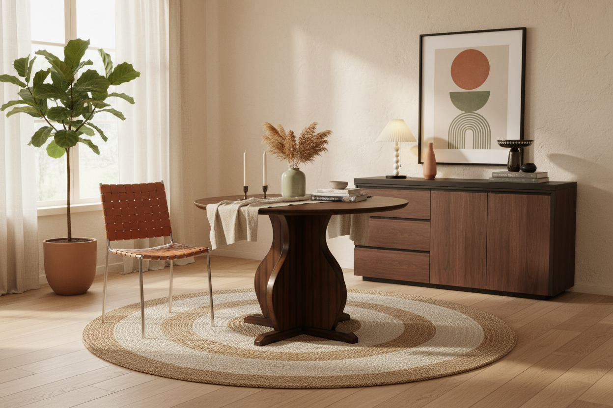 Rich Dining Room Scene